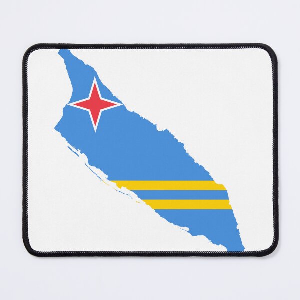 Item preview, Aruba flag map design designed and sold by DegoPine  Art Studio.