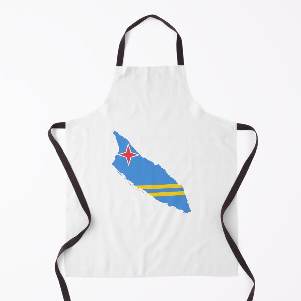 Item preview, Aruba flag map design designed and sold by DegoPine Art Studio.