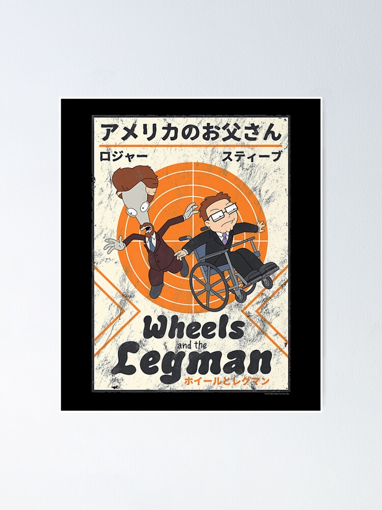 "Wheels And The Legman Premium25" Poster for Sale by menique90 Redbubble