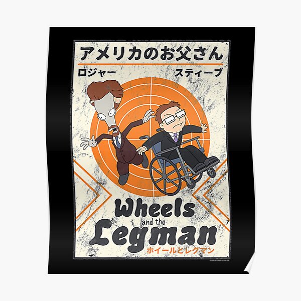 "Wheels And The Legman Premium25" Poster for Sale by menique90 Redbubble