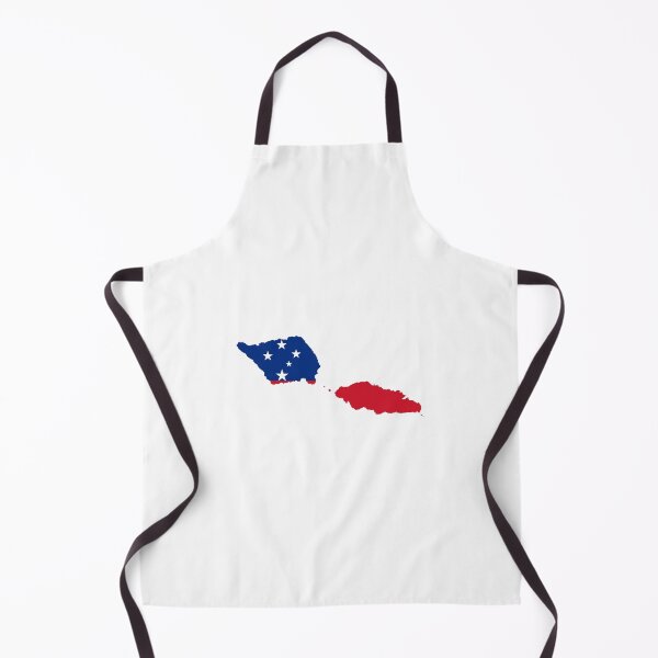 Item preview, SAMOA FLAG MAP designed and sold by DegoPine Art Studio.