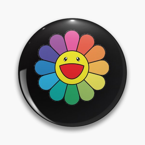 Item preview, Rainbow smiling flower Sticker designed and sold by IsabellSalchow.