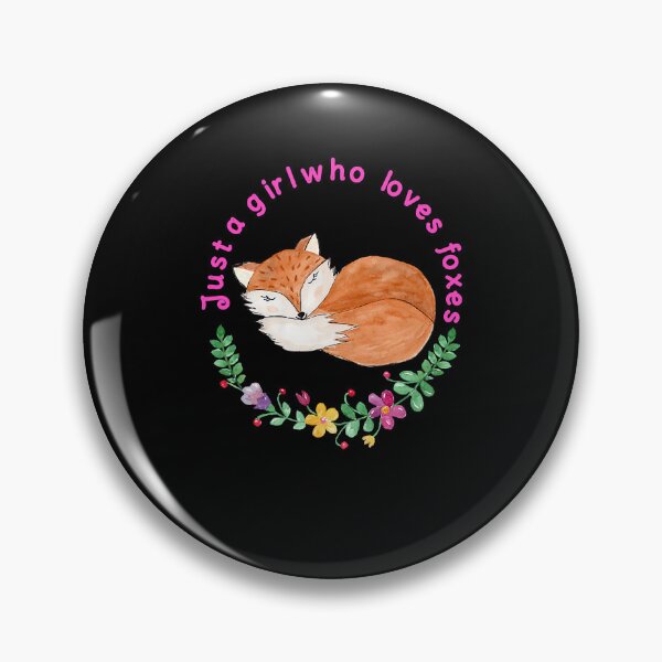 Artikelvorschau, Nur ein Mädchen, das Foxes Art Cute Fox liebt entworfen und verkauft von PerkinsAarav.