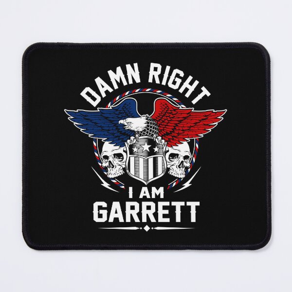 Item preview, Garrett Name T Shirt - Damn Right I Am Garrett Gift Item Tee designed and sold by jazminprin.