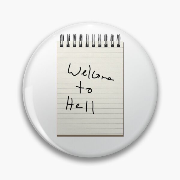 Item preview, "Welcome to Hell" Notepad designed and sold by thingsbymer.