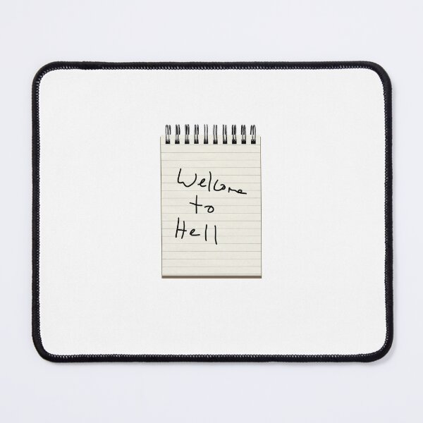 Item preview, "Welcome to Hell" Notepad designed and sold by thingsbymer.