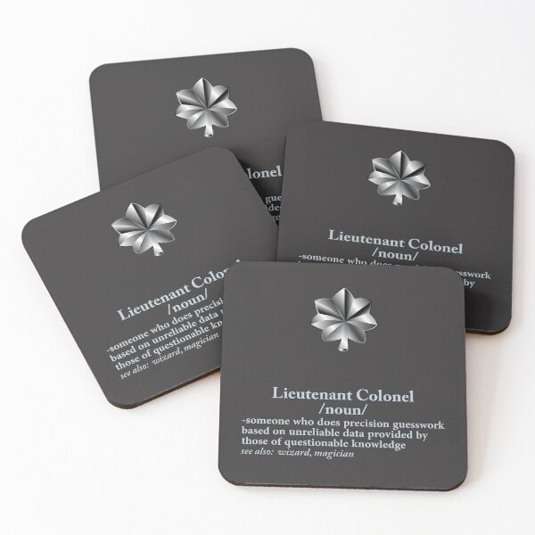 Item preview, US Army / Air Force Lieutenant Colonel Definition Gift designed and sold by Tribedragon.