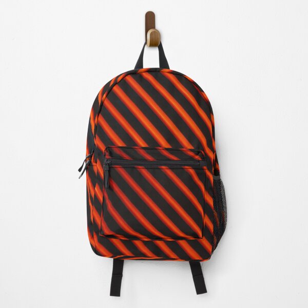 Item preview, Red and black diagonal stripe pattern design designed and sold by Becky Hunter.