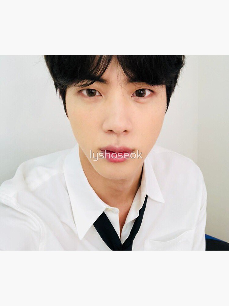 BTS JIN SELCA 181122 (the cursed jin cup) by lyshoseok