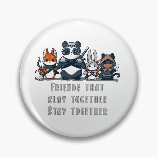 Item preview, Friends who slay together, stay together Sticker designed and sold by PatrickWallner.