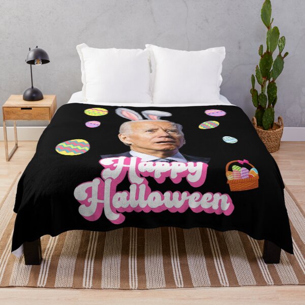 Item preview, Funny Joe Biden Happy Halloween Confused Easter Biden Bunny designed and sold by rileyamiy.