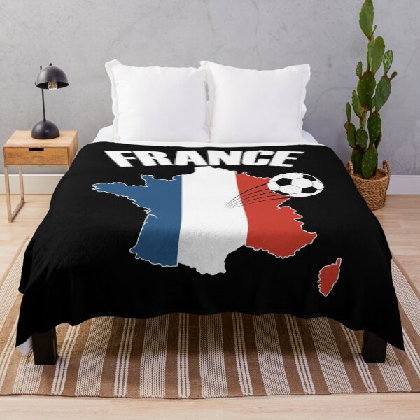 Item preview, France Football Map - French Flag Soccer designed and sold by TravelScientist.
