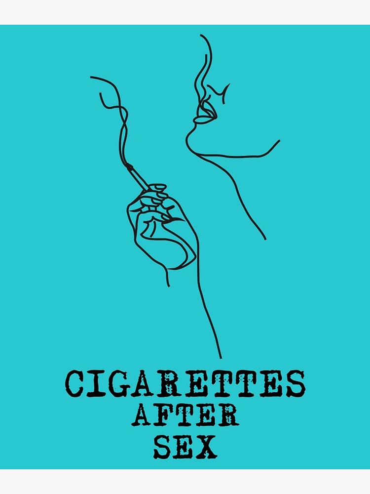 Cigarettes After Sex Illustration Poster For Sale By Edwinsss Redbubble 2299