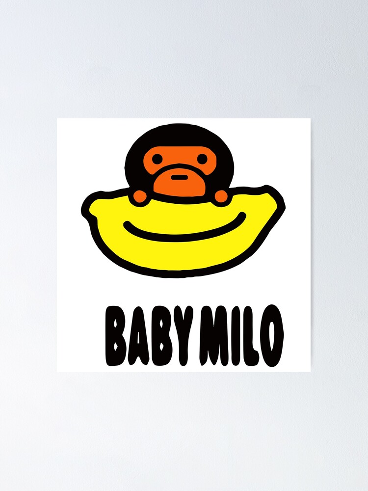 "Baby Milo Banana" Poster by MarkSummers | Redbubble