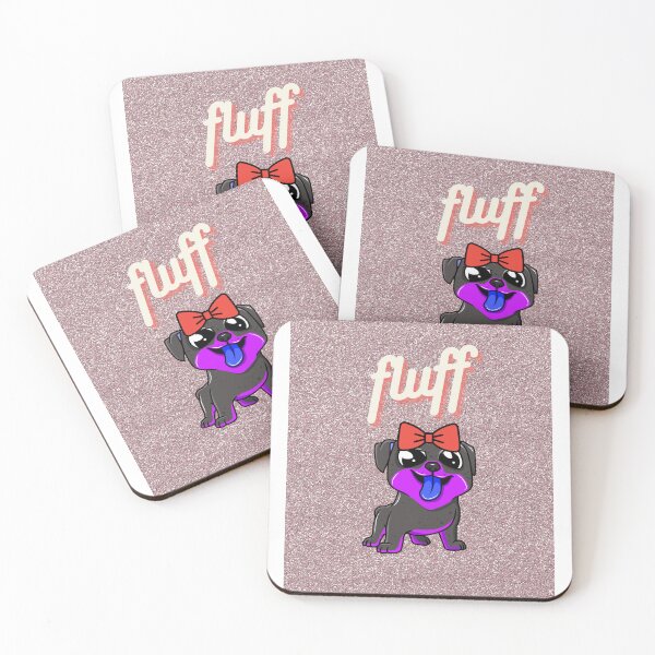 Item preview, fluff blue tongue dog designed and sold by cupcakett.