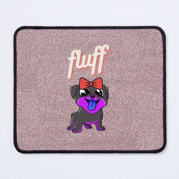 Item preview, fluff blue tongue dog designed and sold by cupcakett.
