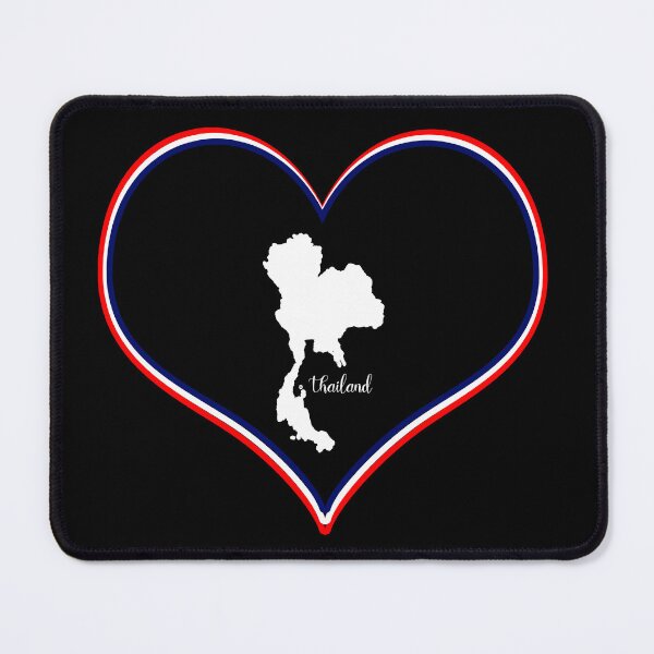 Item preview, Black heart map Thailand designed and sold by Astralia.