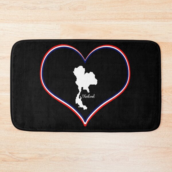 Item preview, Black heart map Thailand designed and sold by Astralia.
