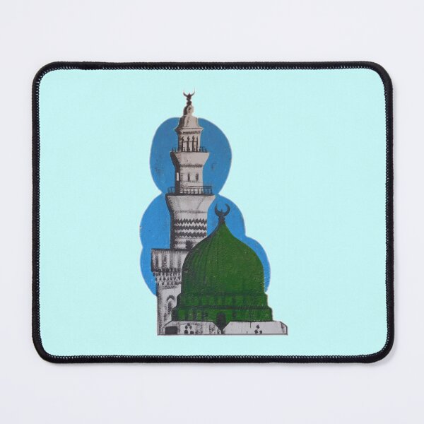 Item preview, Stylized Medina Mosque (1950s) - Luxor wall art designed and sold by art-of-egypt.