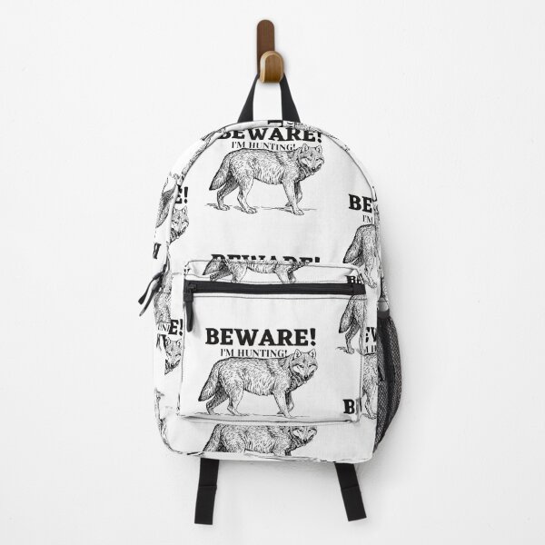 Item preview, Wolf - Beware I'm hunting designed and sold by Fanatic Nerd.