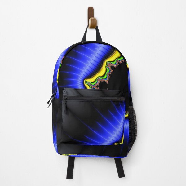 Item preview, Mandelbrot Set blue black yellow Math Art designed and sold by mhfoto.