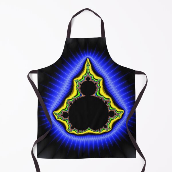 Item preview, Mandelbrot Set azul negro amarillo Matemáticas Arte designed and sold by mhfoto.