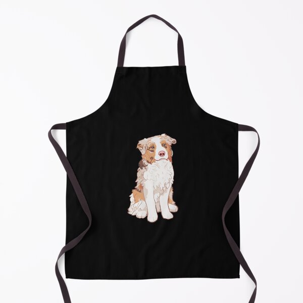 Item preview, Pastor Australiano Merle Rojo - Kiba Aussie Pegatina designed and sold by Studzinskishop.