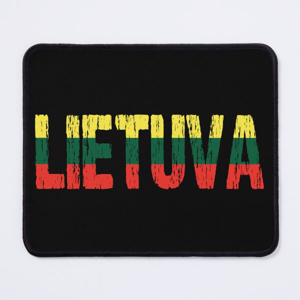 Item preview, Lietuva Lithuanian Flag Distressed Souvenir designed and sold by Nirvanibex.