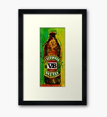 VB - Victoria Bitter - Australia Beer Framed Print