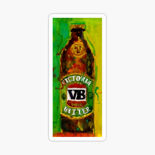 VB - Victoria Bitter - Australia Beer Sticker