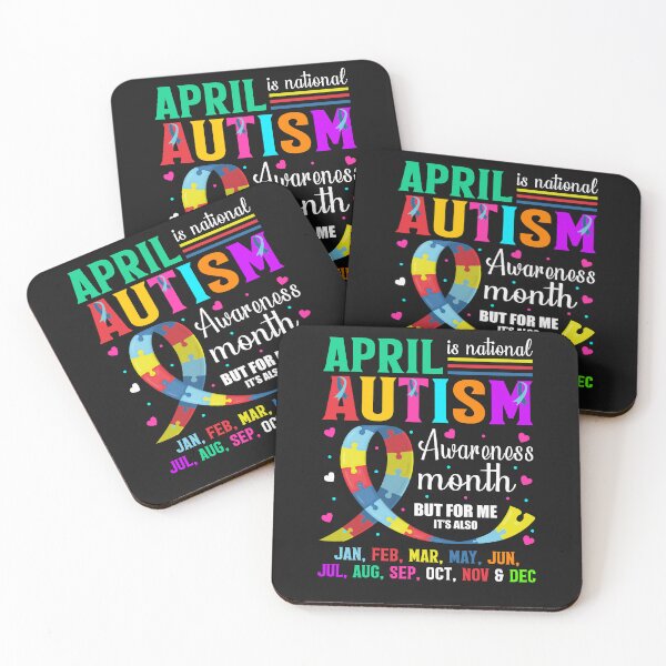 Item preview, April is National Autism Awareness Month designed and sold by BhavyaBathla.