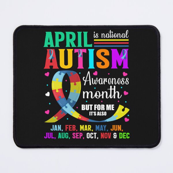 Item preview, April is National Autism Awareness Month designed and sold by BhavyaBathla.