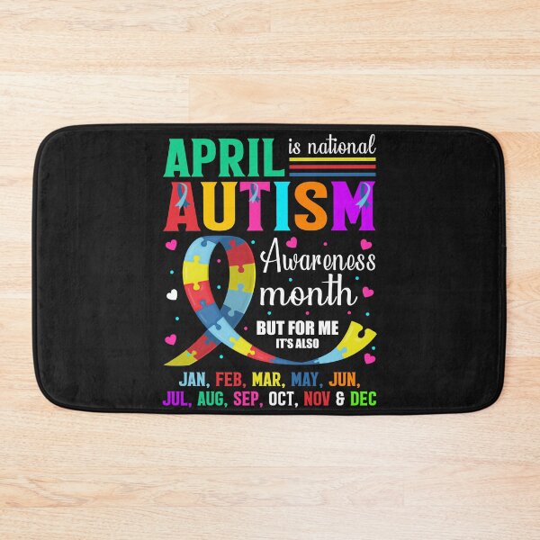Item preview, April is National Autism Awareness Month designed and sold by BhavyaBathla.