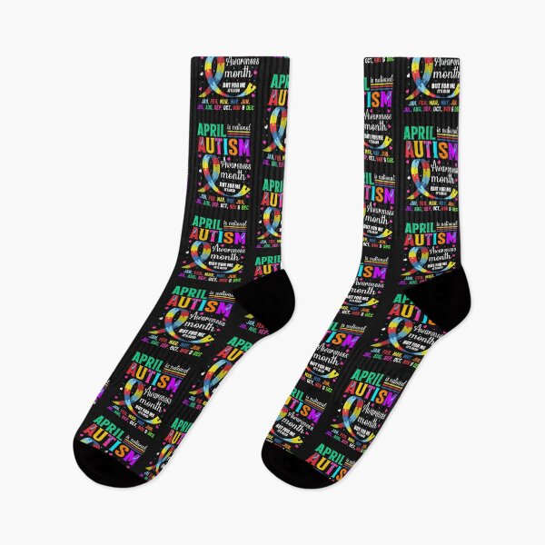 Item preview, April is National Autism Awareness Month designed and sold by BhavyaBathla.