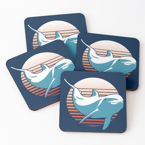 Item preview, Retro Sunset | Vintage Dolphin designed and sold by TMBTM.