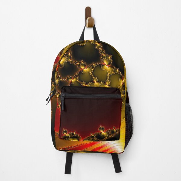 Item preview, Yellow and red abstract fractal art square format designed and sold by mhfoto.