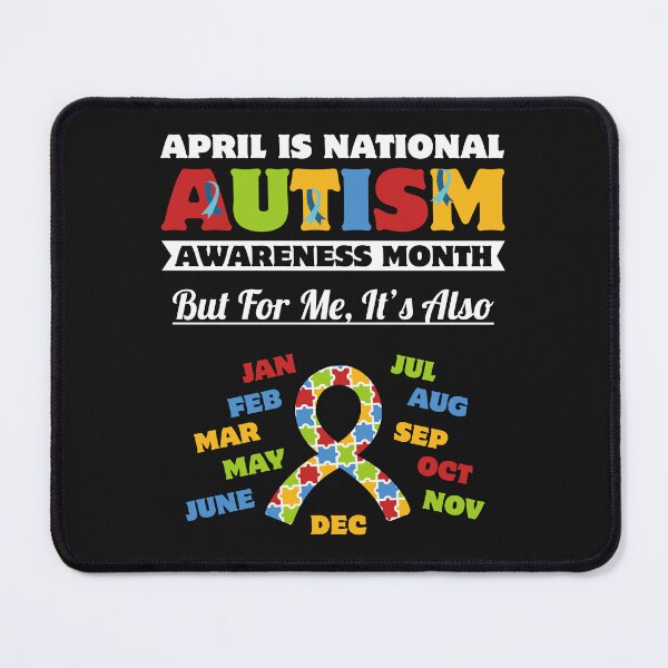Item preview, April is National Autism Awareness Month designed and sold by BhavyaBathla.