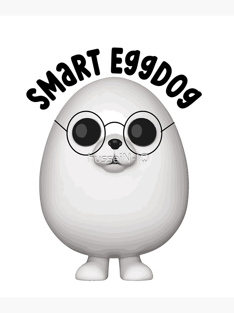 "Eggdog meme sticker Eggdog meme" Photographic Print for Sale by