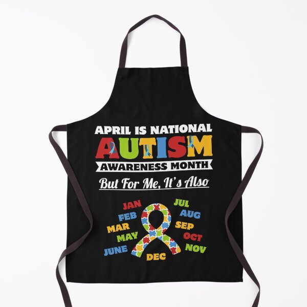 Item preview, April is National Autism Awareness Month designed and sold by BhavyaBathla.