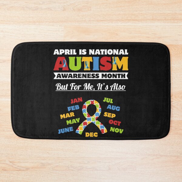 Item preview, April is National Autism Awareness Month designed and sold by BhavyaBathla.