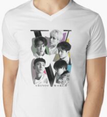SHINee - Tour Poster Men's V-Neck T-Shirt