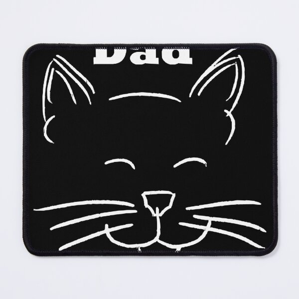 Item preview, Best Cat Dad Ever Squinty Kitty Cat Face T-Shirt designed and sold by BuccillaNino.