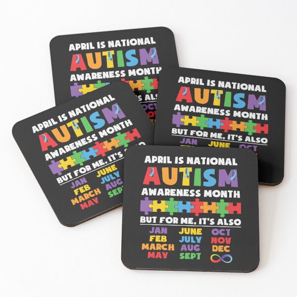 Item preview, April is National Autism Awareness Month designed and sold by BhavyaBathla.