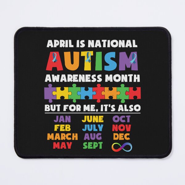 Item preview, April is National Autism Awareness Month designed and sold by BhavyaBathla.