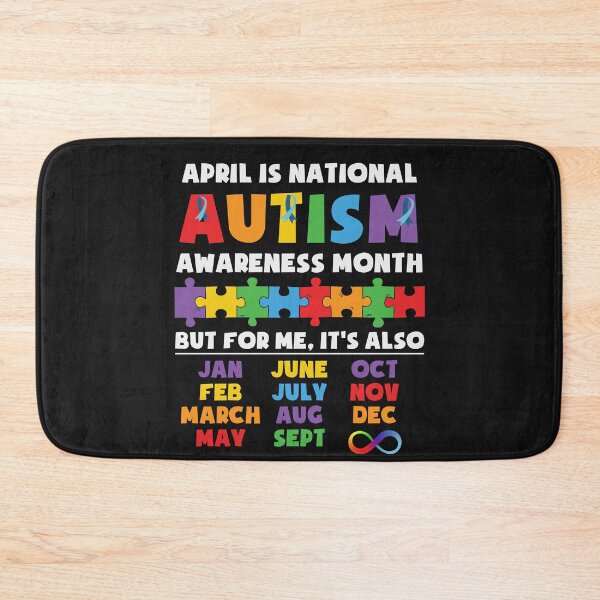 Item preview, April is National Autism Awareness Month designed and sold by BhavyaBathla.