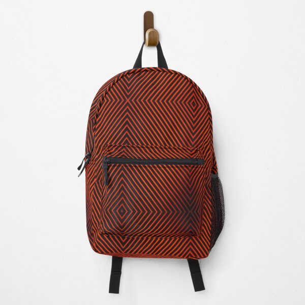 Item preview, Red and black diagonal striped pattern design multiplied designed and sold by Becky Hunter.