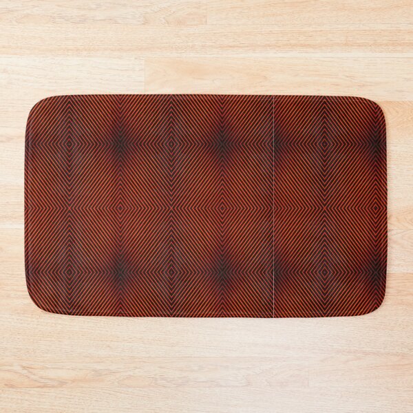 Item preview, Red and black diagonal striped pattern design multiplied designed and sold by Becky Hunter.