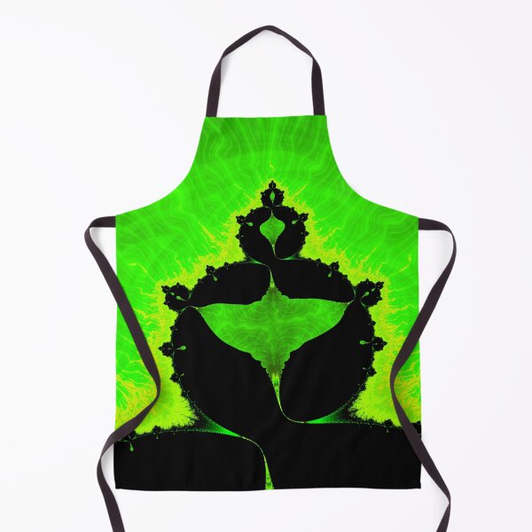 Item preview, Trippy Mandelbrot Set verde y negro Fractal designed and sold by mhfoto.