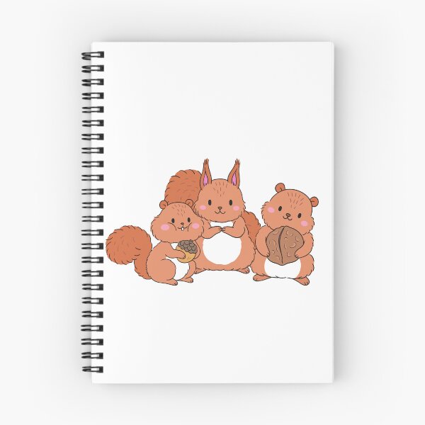 Item preview, Three little Squirrels posing for photos designed and sold by Fanatic Nerd.