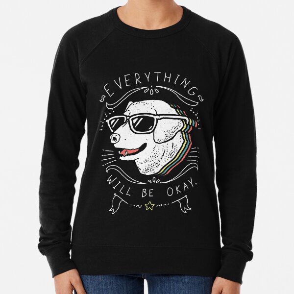 Dog Shirt Lightweight Sweatshirt